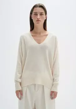 Трикотаж Стич InWear ЛУККА V-NECK PREMIUM, цвет whisper white