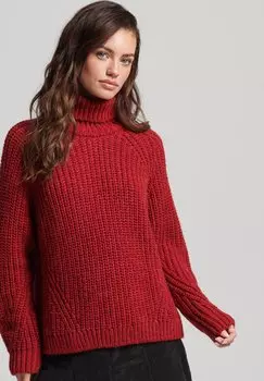 Трикотаж Stitch Superdry РЕЙКА SLOUCHY STITCH, румяный меланж