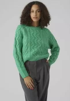 Трикотаж Stitch Vero Moda BIRGITTE LS O-NECK, цвет mint