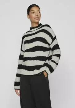 Трикотаж Stitch VILA, цвет feather gray