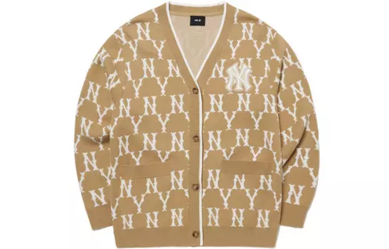 Трикотаж унисекс MLB, Темно-бежевый