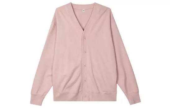 Трикотаж унисекс розовый Uniqlo, розовый