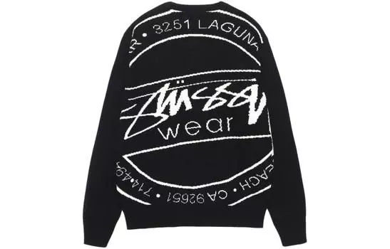 Трикотаж унисекс Stussy, цвет Black
