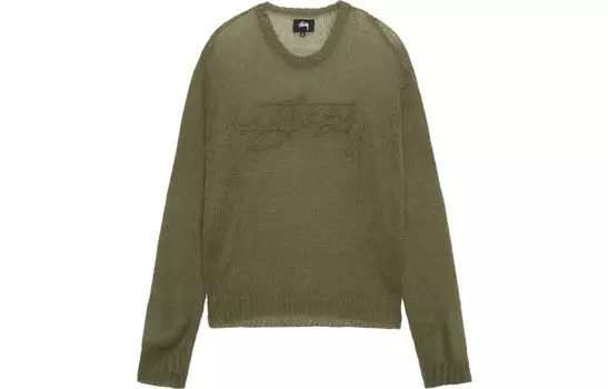 Трикотаж Унисекс Зеленый Stussy, зеленый
