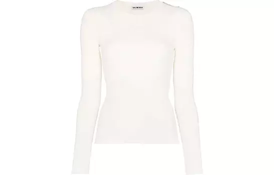 Трикотаж женский белый Balenciaga