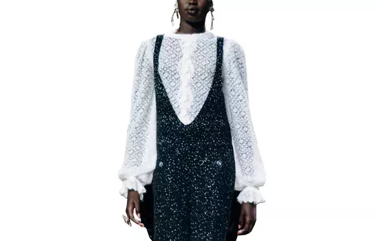 Трикотаж женский белый Chanel