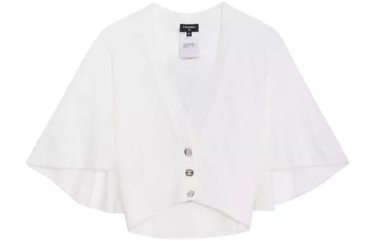 Трикотаж женский белый Chanel