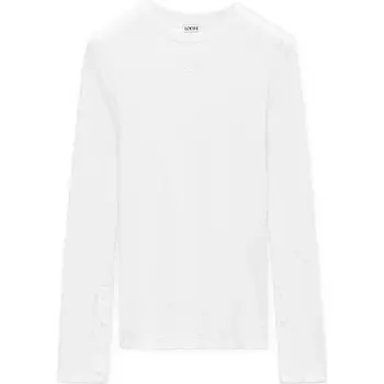 Трикотаж женский белый Loewe