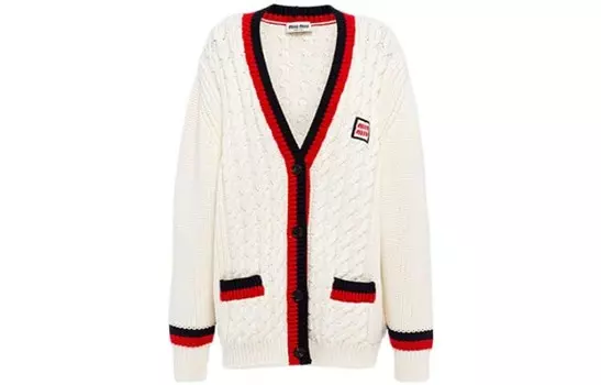 Трикотаж женский белый Miu Miu