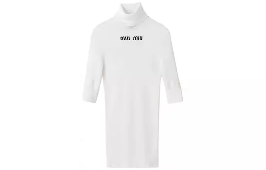 Трикотаж женский белый Miu Miu