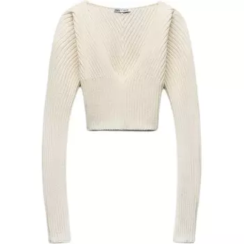 Трикотаж женский белый Zara
