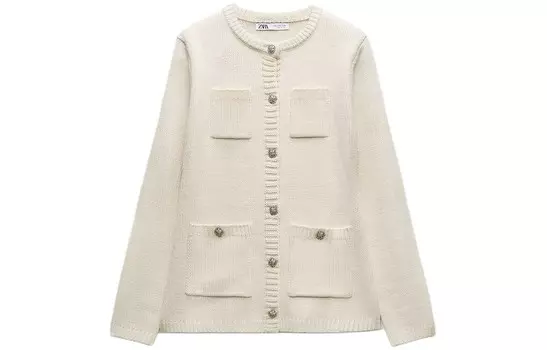 Трикотаж женский белый Zara