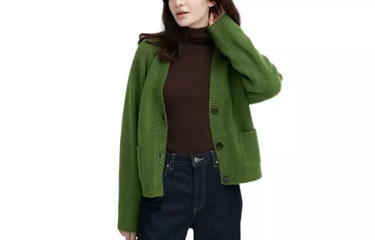 Трикотаж женский бирюзовый Uniqlo