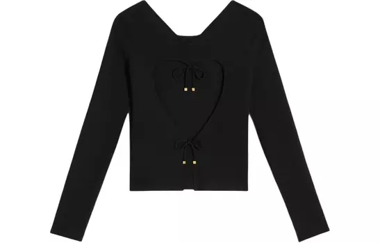 Трикотаж женский черный Celine