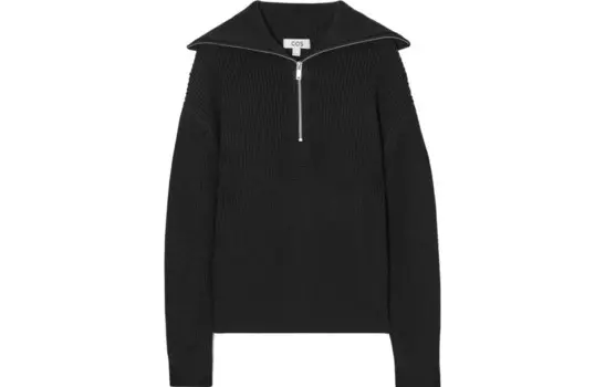 Трикотаж женский черный Cos