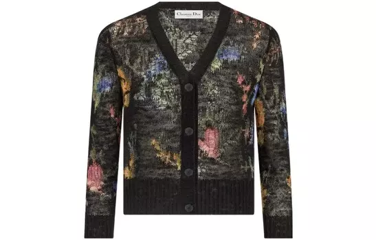 Трикотаж женский черный Dior