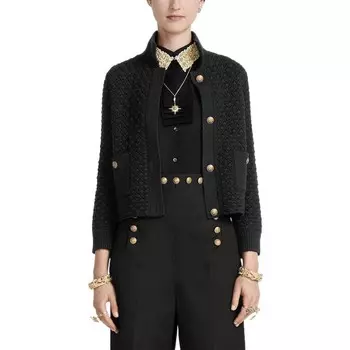 Трикотаж женский черный Dior