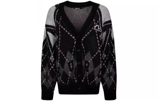 Трикотаж женский черный Evisu