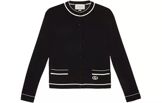 Трикотаж женский черный Gucci