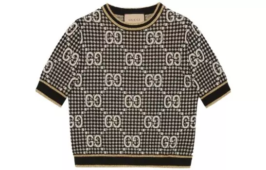 Трикотаж женский черный Gucci