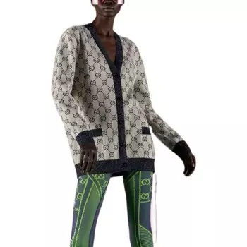 Трикотаж женский черный Gucci