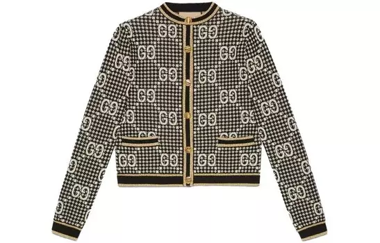 Трикотаж женский черный Gucci
