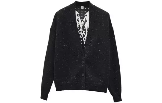 Трикотаж женский черный Hermes