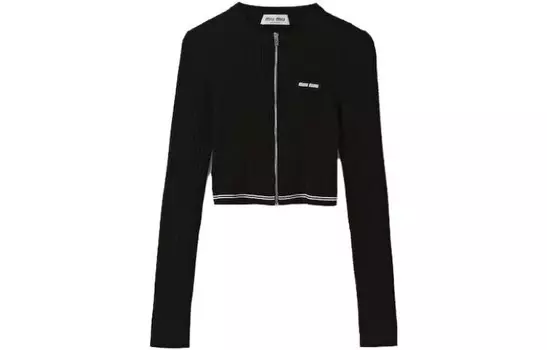 Трикотаж женский черный Miu Miu