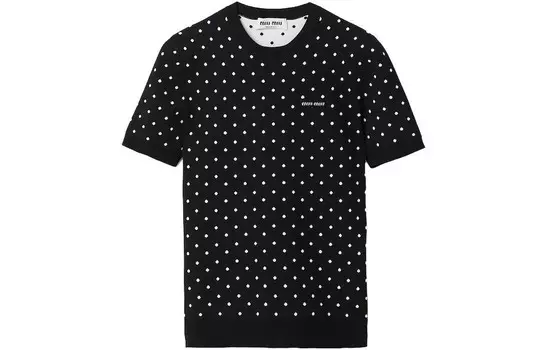 Трикотаж женский черный Miu Miu