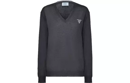 Трикотаж женский черный Prada
