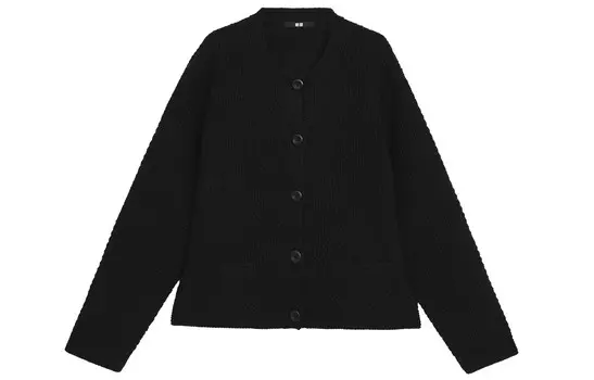 Трикотаж женский черный Uniqlo