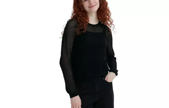 Трикотаж женский черный Uniqlo