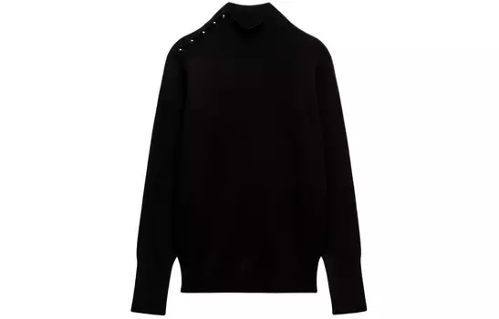 Трикотаж женский черный Zara