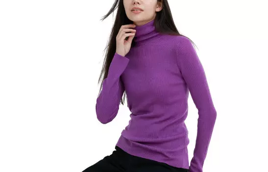 Трикотаж женский Geode Teal/Purple Ink/Total Orange/Jade Ice Uniqlo