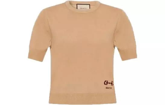 Трикотаж женский хаки Gucci