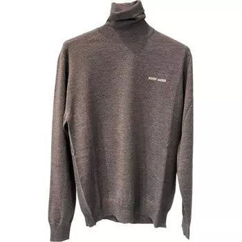 Трикотаж женский коричневый Miu Miu