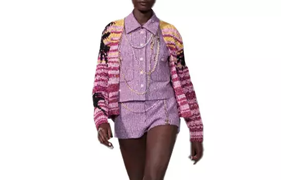 Трикотаж женский многоцветный Chanel