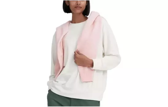 Трикотаж женский молочно-белый Uniqlo