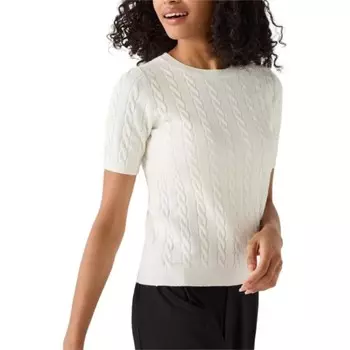 Трикотаж женский молочно-белый Uniqlo