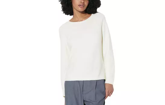 Трикотаж женский молочно-белый Uniqlo