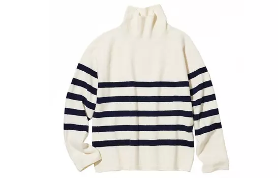 Трикотаж женский молочно-белый Uniqlo