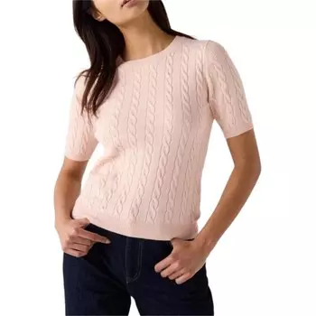 Трикотаж женский пастельно-розовый Uniqlo