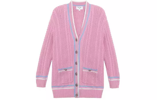 Трикотаж женский розовый Chanel