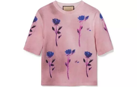 Трикотаж женский розовый Gucci