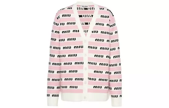 Трикотаж женский розовый Miu Miu