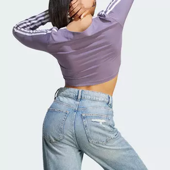 Трикотаж женский серо-фиолетовый Adidas Originals