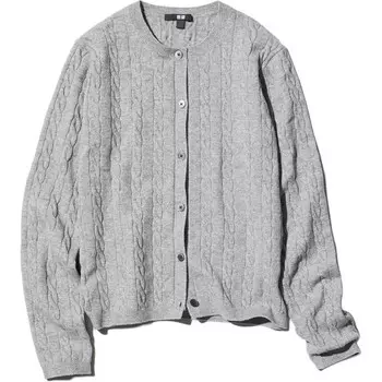 Трикотаж женский серый Uniqlo