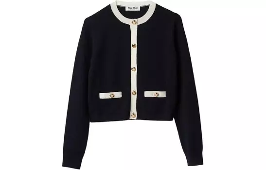 Трикотаж женский синий Miu Miu