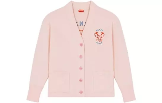 Трикотаж женский светло-розовый Kenzo