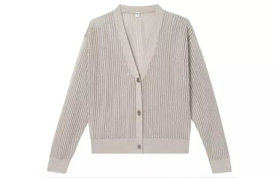Трикотаж женский светло-серый Uniqlo